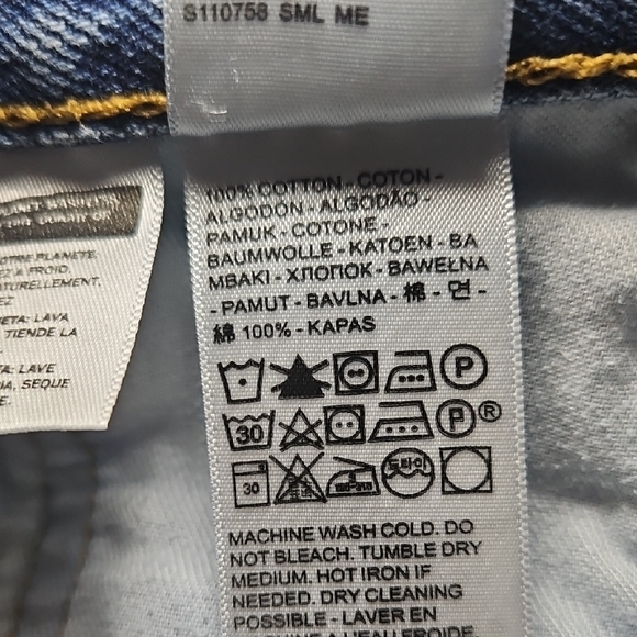 Levi's 505 Men's Straight Leg Denim Jeans - Picture 8 of 10